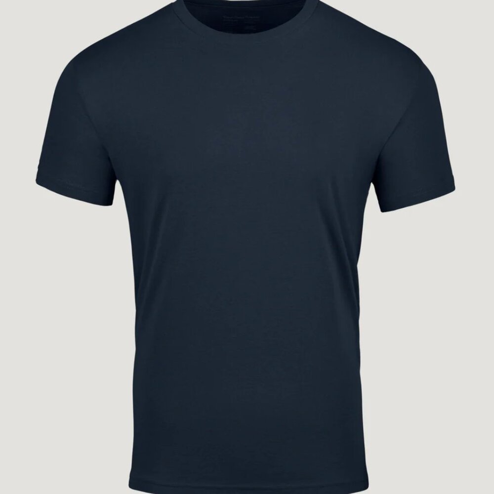 Bundle(2) USED Fresh Clean Threads Black&Blue Crew Neck  XXL Men's Premium Tees